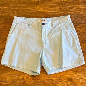 Good Threads 5 inch inseam shorts light blue cotton